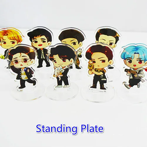 [MYKPOP] акриловая стоячая тарелка KPOP для любителей мультфильмов коллекция E9