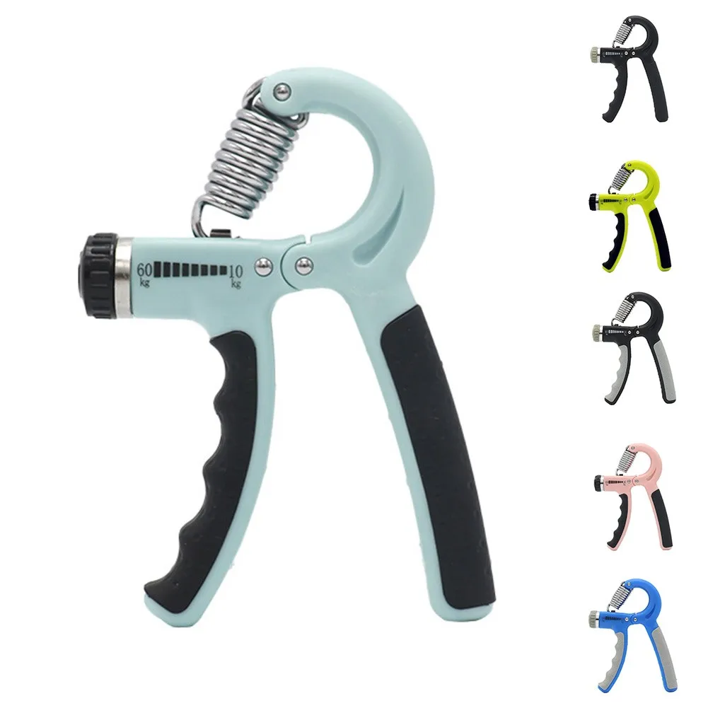 

10-60Kg Adjustable Hand Grip Fitness Hand Exerciser Grip Wrist Training Increase Strength Spring Finger Pinch Carpal Expander