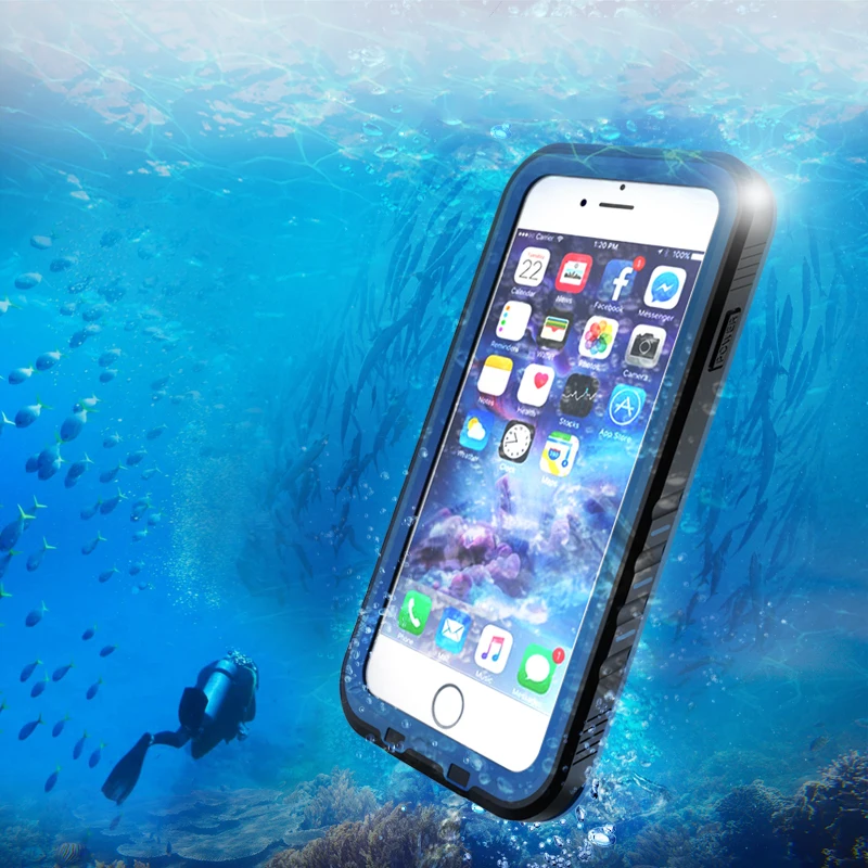 Водонепроницаемый чехол для плавания и дайвинга с ремешком на руку iPhone 11 Pro Max X XS XR