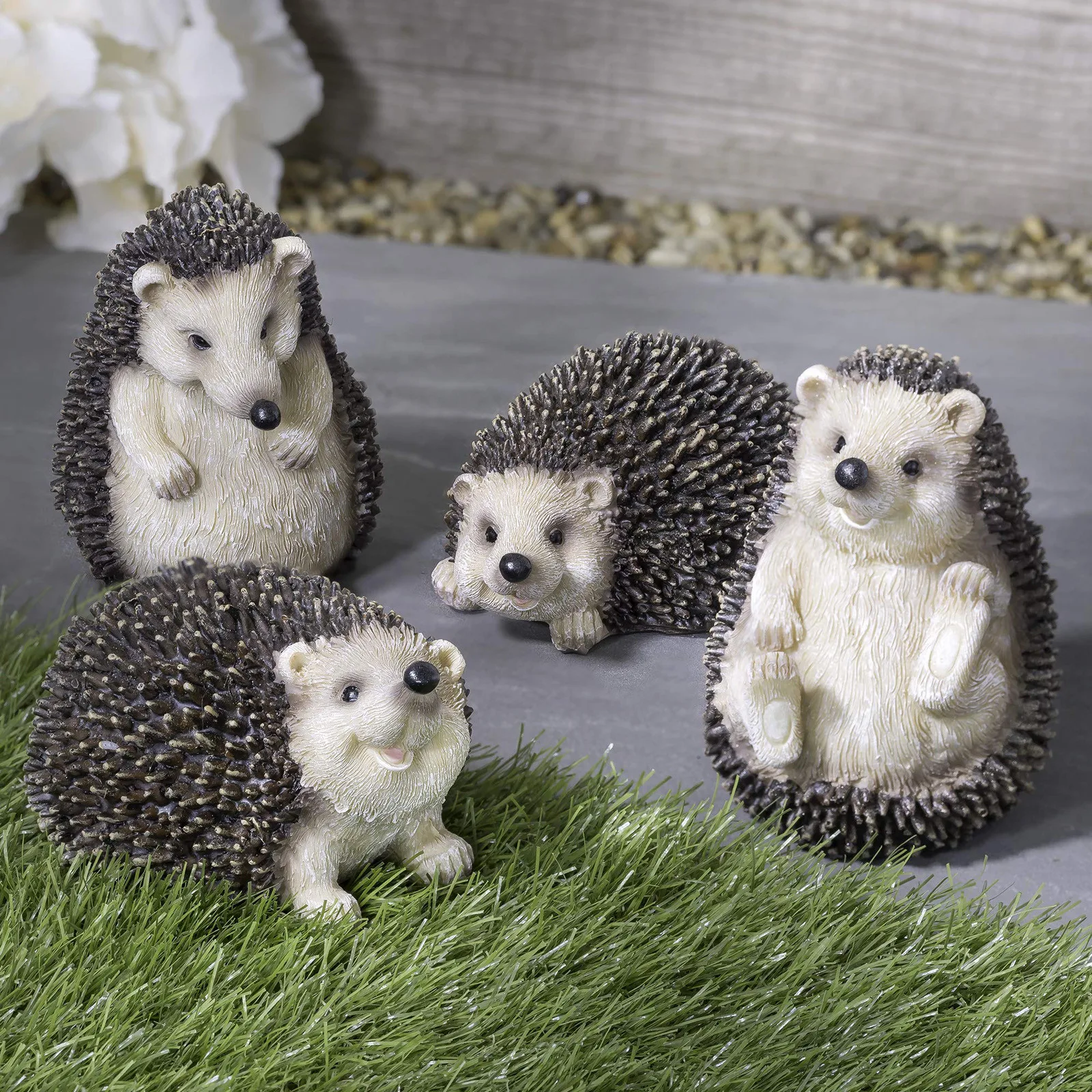 

Garden Hedgehog Ornaments Statues Decoration Garden Animals Outdoor Decorations Decorative Statues Animals Hedgehog Decor