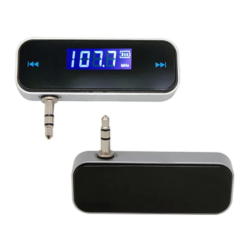 Fm-радио передатчики для автомобиля, 3,5 мм авто радио передатчик для телефона и музыкальных плееров - Цвет: B