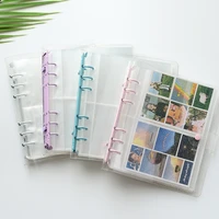 200 pp pockets colorful binder portable photo album jelly color album for mini instax name card 7s 8 25 50s album de photos