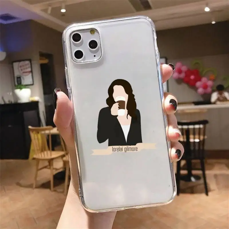 

Gilmore Girls fashion Phone Case Transparent soft For iphone 5 5s 5c se 6 6s 7 8 11 12 plus mini x xs xr pro max