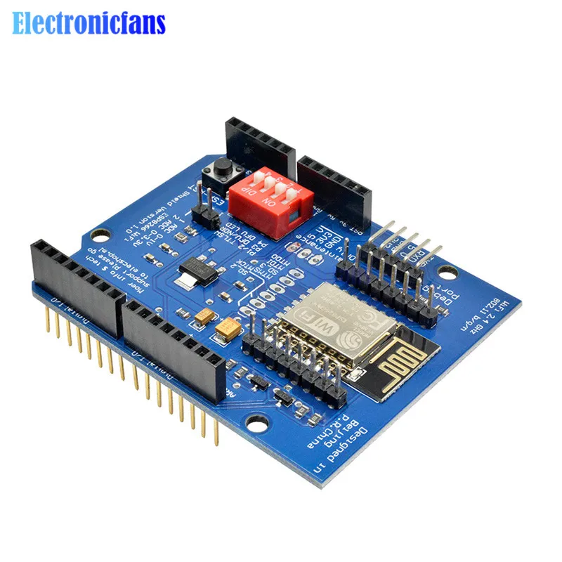 ESP8266 ESP-12E UART wifi беспроводной Щит макетная плата для Arduino UNO R3 схемы модули плат один