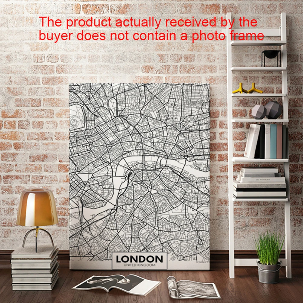 Декоративная живопись Безрамная YLLL черно белая эскиз ветер Нью Йорк