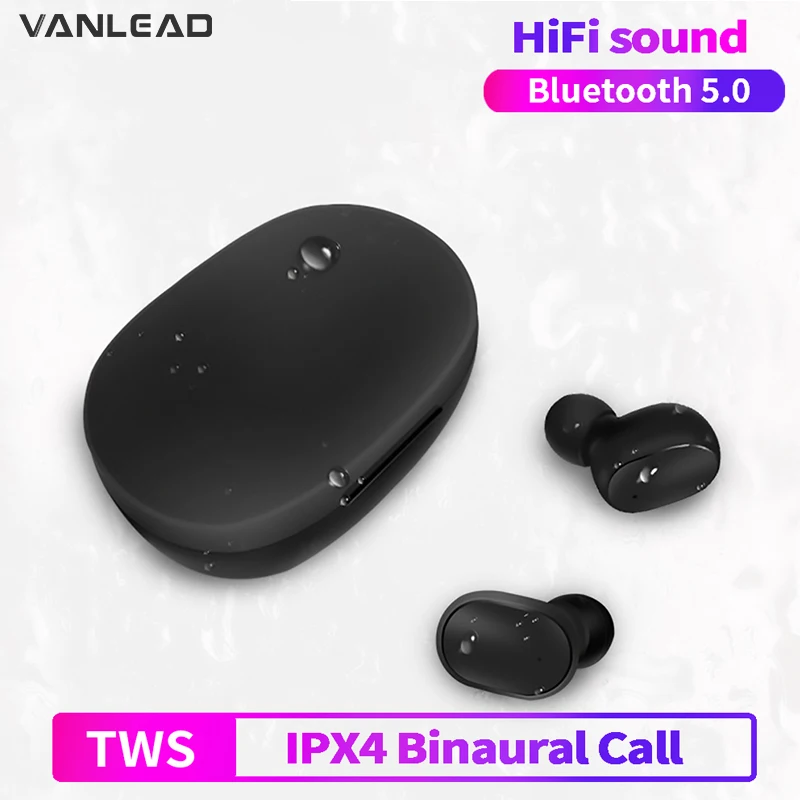 A6S TWS Bluetooth 5 0 наушники для Xiaomi Airdots Беспроводные с шумоподавлением Микрофон Redmi iPhone