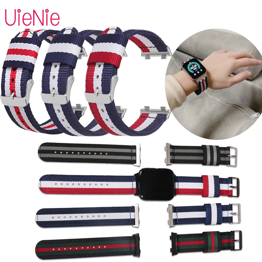 

20mm Nylon Strap For Oppo Watch 41mm 46mm Bracelet For oppo watch 41mm 46mm Replacement Wristband Accessories With Opp Connector