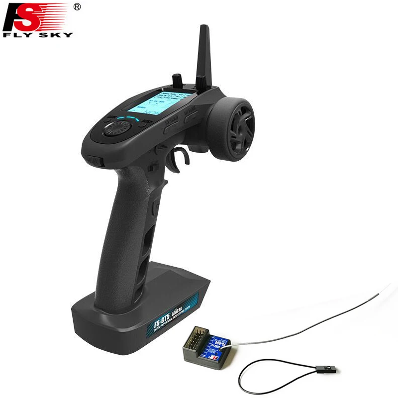 New Flysky FS-GT5 2.4G 6CH Transmitter remote control with FS-BS6 Receiver Built-in Gyro Fail-Safe for RC Car Boat | Игрушки и хобби