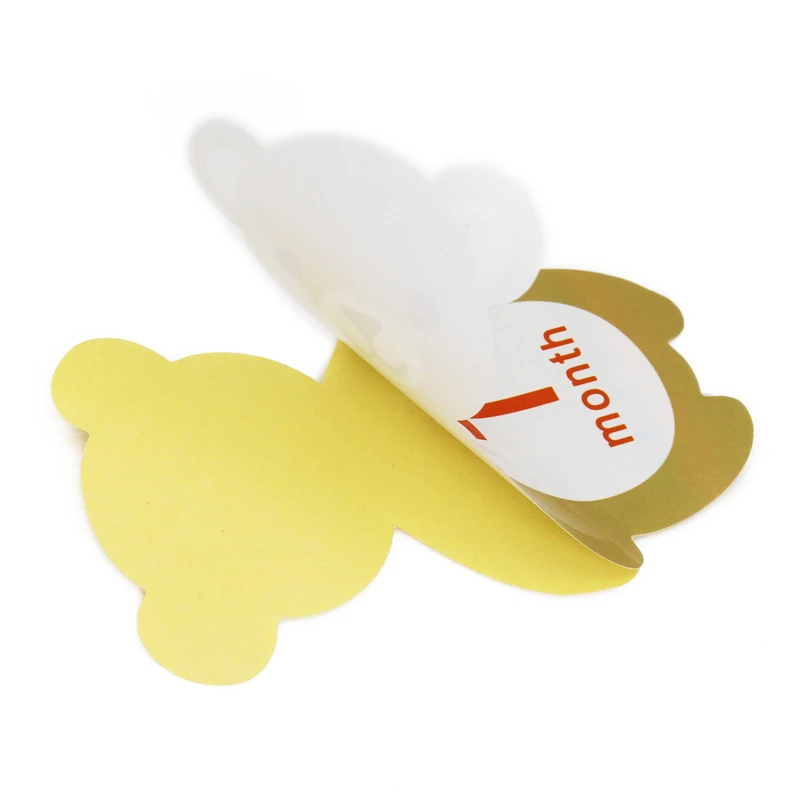 12 шт. стикеров для детской фотографии Warmom памятная карта новорожденных реквизит