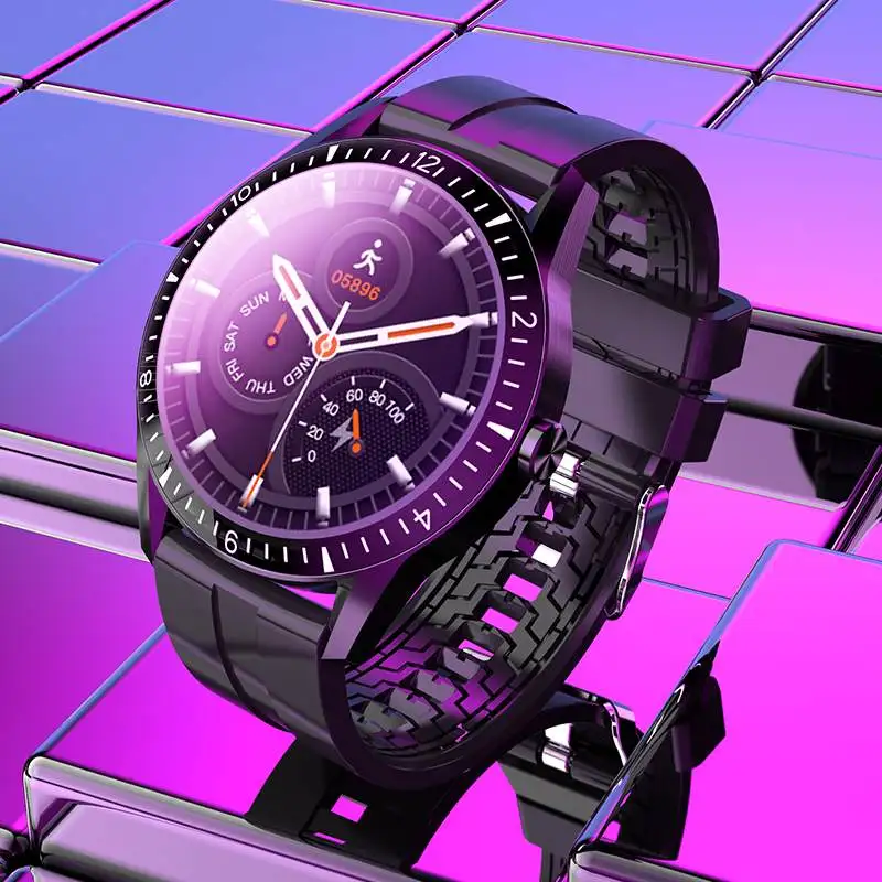 Abay Y20 Bluetooth Вызов Смарт часы для мужчин полный сенсорный Спорт женщин пульсометр