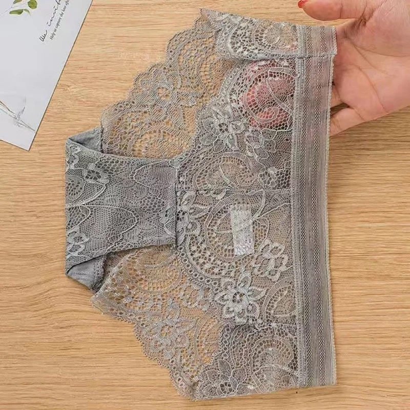 

Lace Panties Sexy Cotton Crotch Antibacterial and Seamless Sexy and Charming Women's Panties Thong Underwear