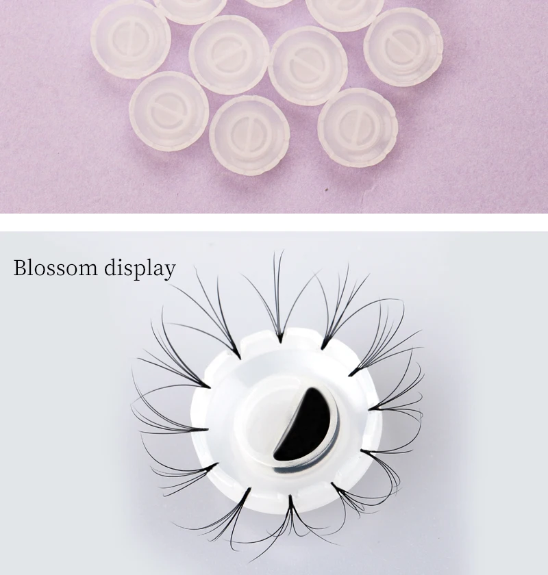 100 Stück Wimpernkleberhalter, Schnellklebungsring für Wimpernverlängerung, Einweg-Tattoo-Ring – Detail 9