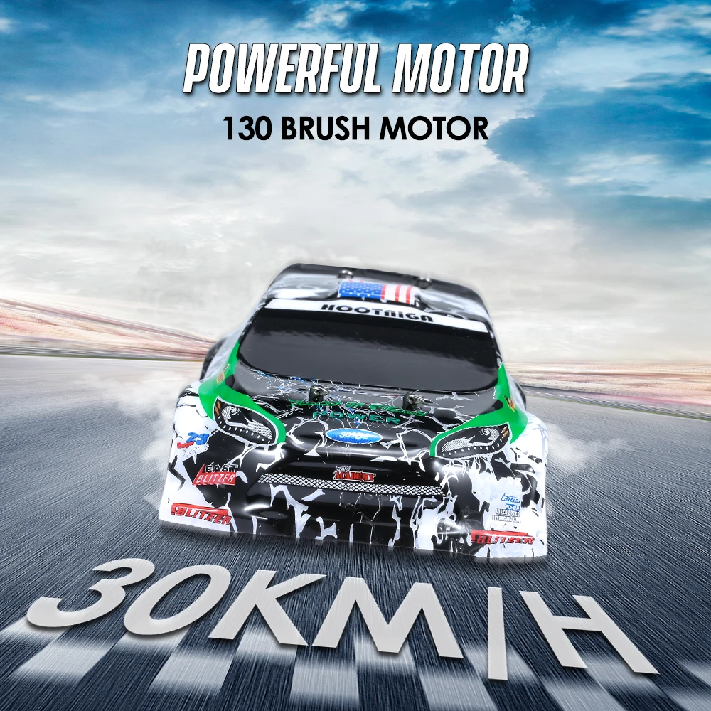 WLtoys K989 1/28 RC Drift Car 2 4G 4WD 30 км/ч Рабочая минут высокоскоростная радиоуправляемая