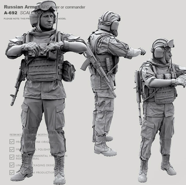 

1/35 Resin model kits figure colorless and self-assembled A-692