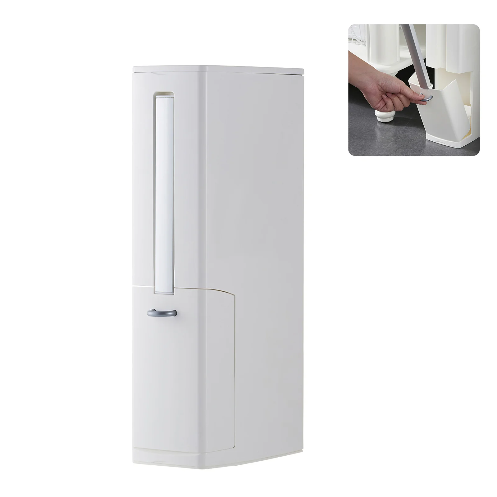

Household Trash Can Toilet Brush Set Japanese Style Toilet Trash Can Lid Draining Toilet Paper Basket Garbage Can Lid For Home