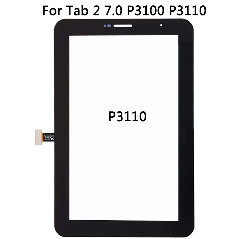 Сенсорная панель для P3100 P3110 Samsung Galaxy Tab 2 7 0 ЖК дисплей сенсорный экран дигитайзер