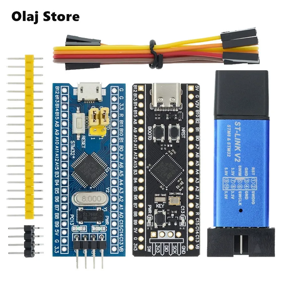 

ST-LINK V2 Simulator Download Programmer STM32F103C8T6 ARM STM32 Minimum System Development Board STM32F401 STM32F411 STM32F4