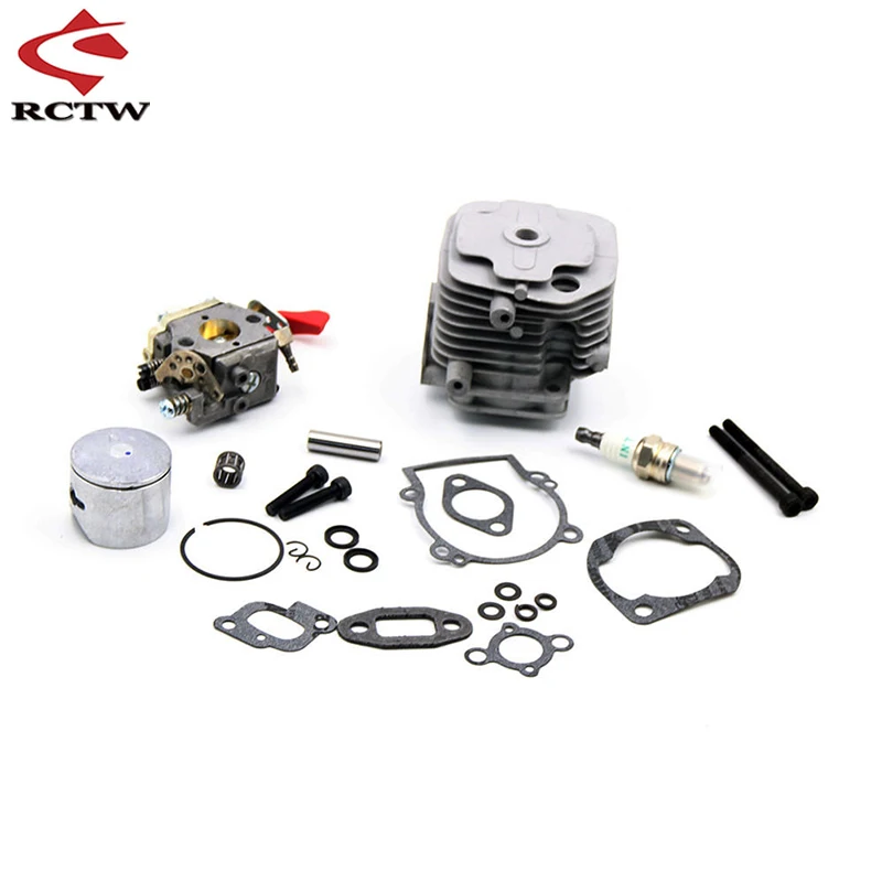 Комплект головки 29CC 2 Болт цилиндр для 1/5 HPI ROFUN BAJA 5B 5T 5SC FG Losi 5ive T GoPed Запчасти