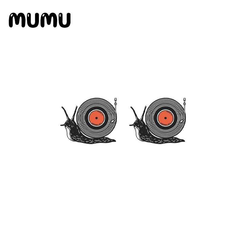 Новинка 2021 милые серьги-гвоздики в виде улитки Забавный почтальон эпоксидные