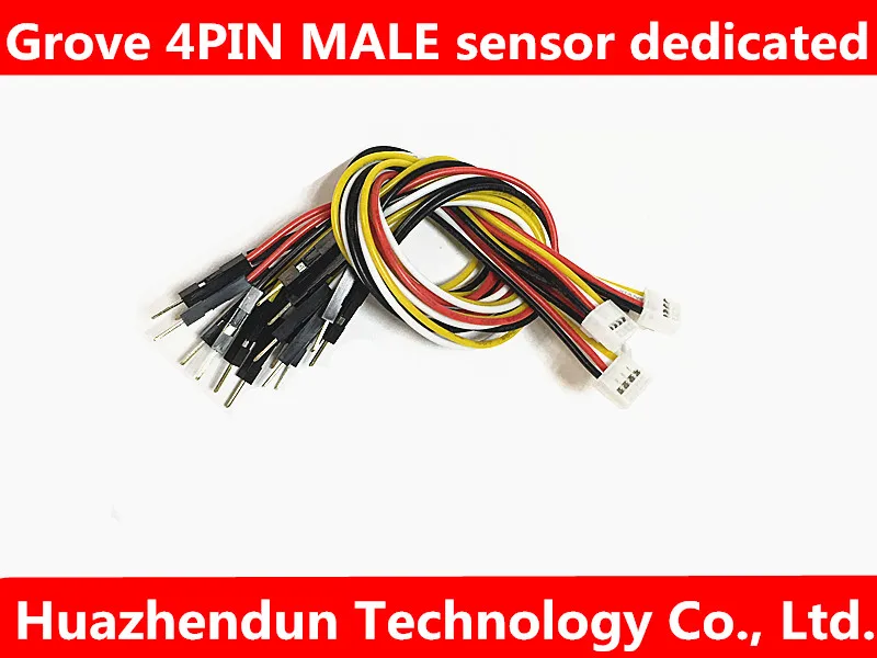 Grove 4PIN MALE sensor dedicated adapter CABLE 50PCS/LOT