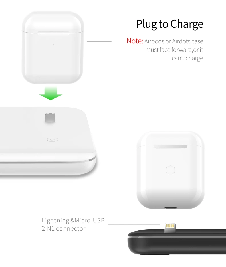 3 в 1 Qi Беспроводное зарядное устройство 15 Вт док-станция держатель для Apple Watch подставка для iPhone Xr X XS быстрое зарядное устройство Настольный для Airpod