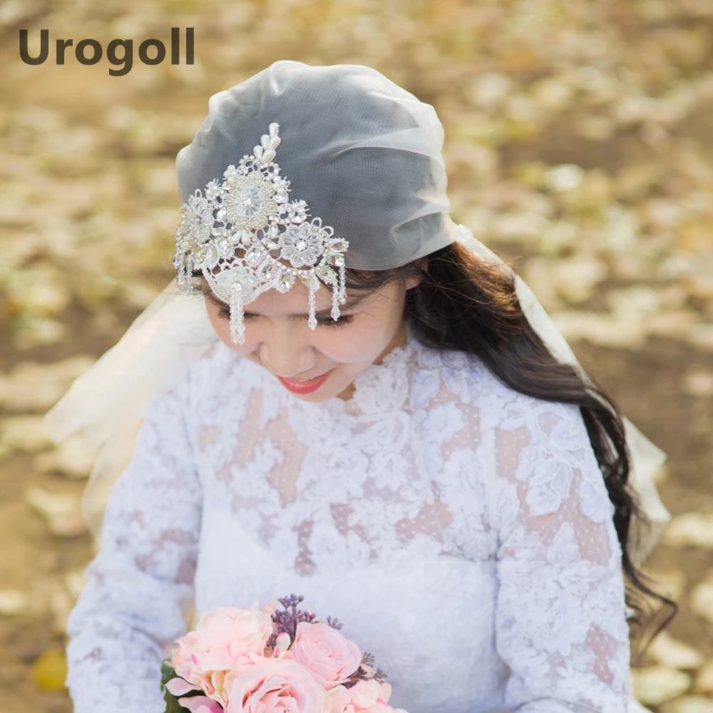 Модная свадебная вуаль свадебные аксессуары марлевая Свадебная винтажная