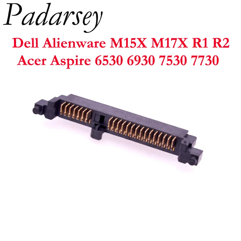 

Pardarsey New SATA Hard Drive Connector IDE HDD Interposer Adapter for Dell Alienware M15X M17X R1 R2 Acer 6530 6930 7530 7730