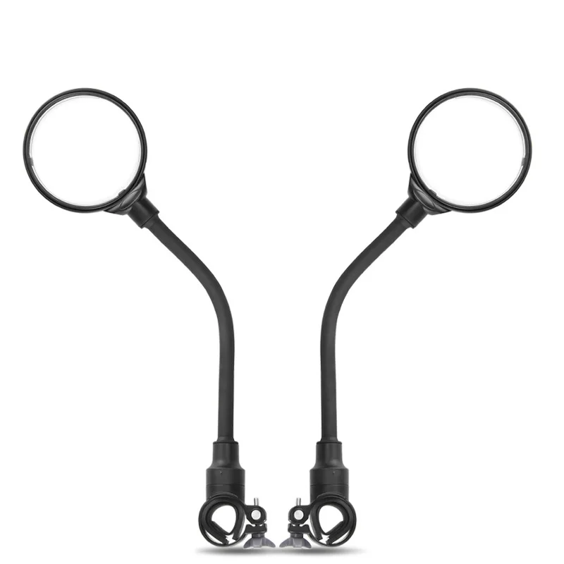 

Handlebar Mirror Bike Moto Bike Rearview Mirror Bendable Adjustable Wide Angle Rear View Mirror Motocycle Cycling Accessories
