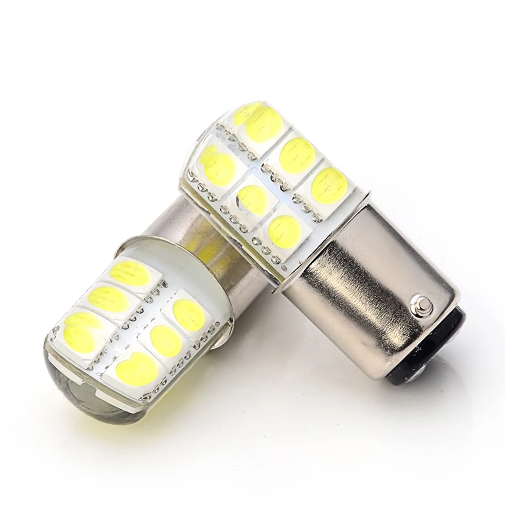 1157 P21/5W Bay15d S25 LED 12SMD 12V 1W Silica gel Automobile Car Brake Light Stop Parking DRL Lamp Red/White/Yellow | Автомобили и