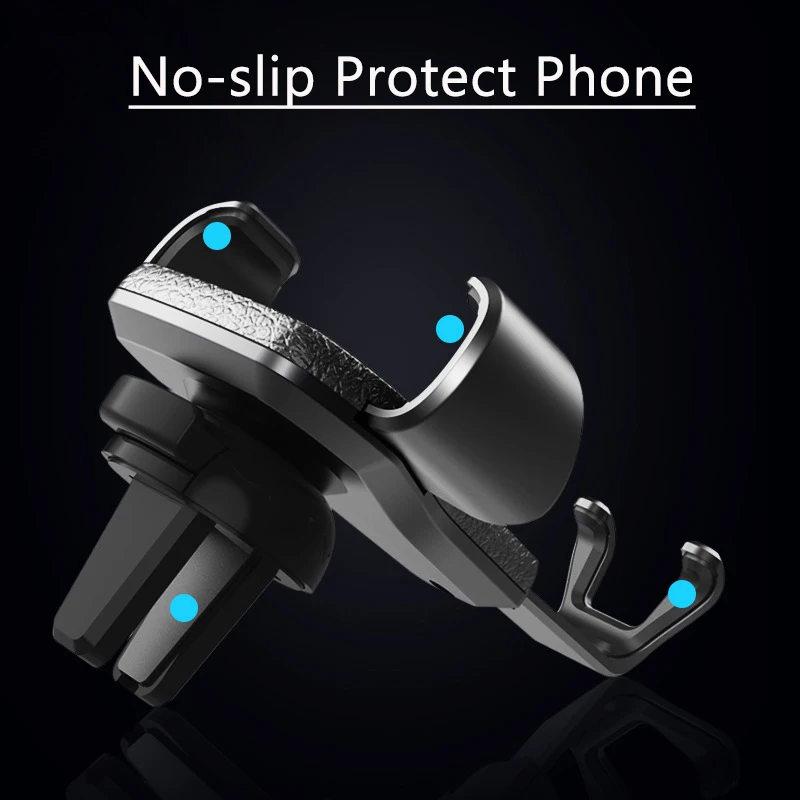 

Universal Car Mobile Phone Holder Air Vent Mount Stand No Magnetic Cell Phone Holder For iPhone Phone In Car Bracket