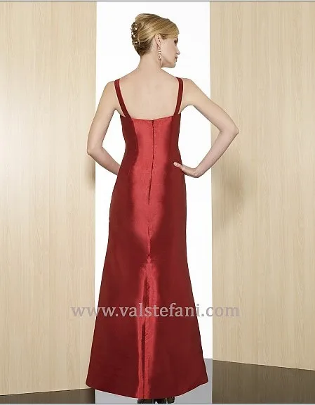 Женское длинное платье из тафты красное элегантное макси с жакетом для матери