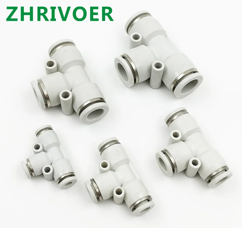 Быстроразъемный Т-образный пневматический штуцер 4-16 мм | Строительство и ремонт