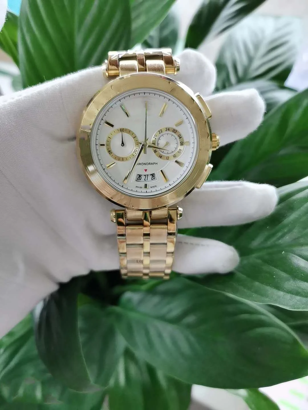 

Men's Automatic Watch Luxury Quartz Watch Stainless Steel Waterproof Big Brand Classic