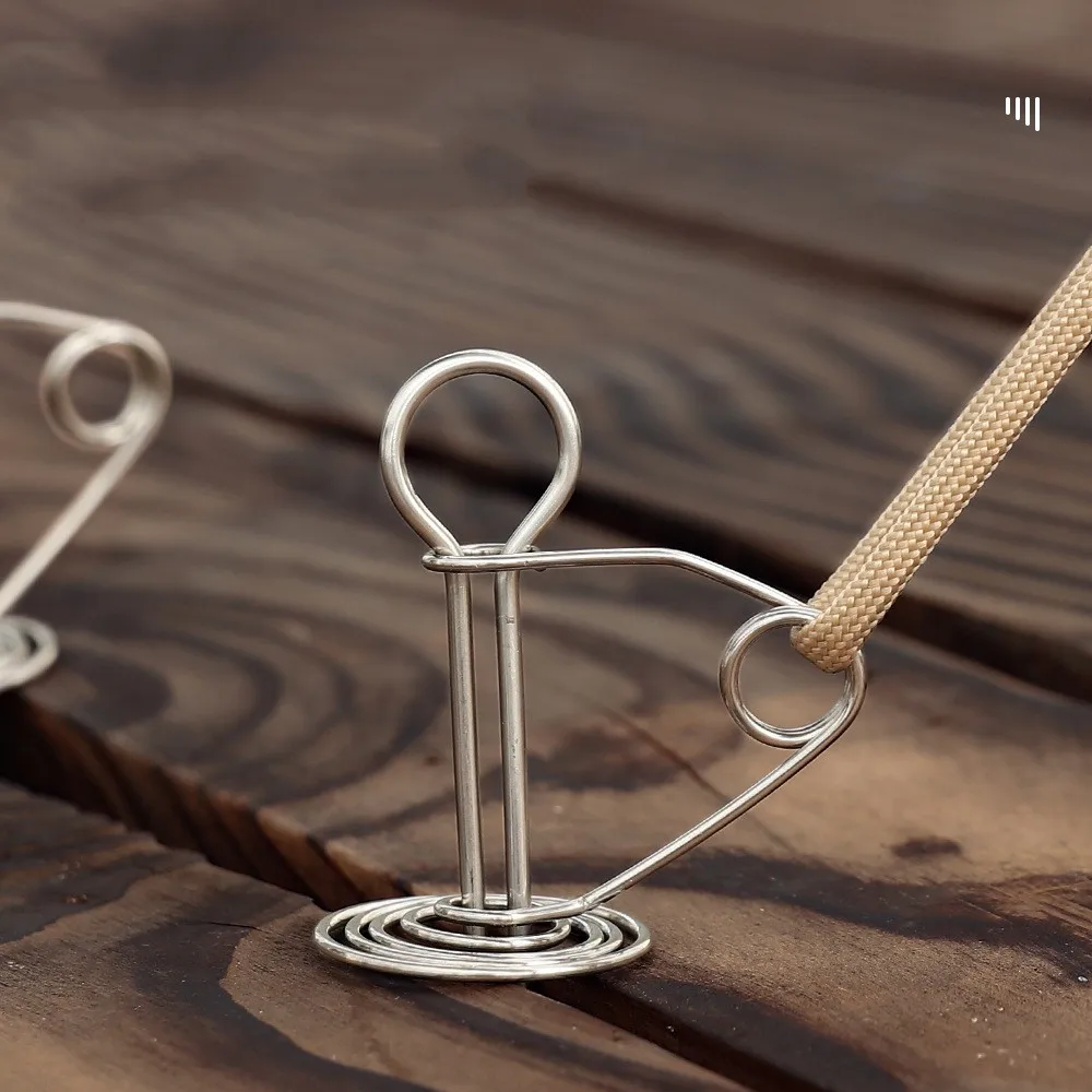 Алюминиевая пружинная подвеска для палатки веревка-якорь кемпинга якорные цепи