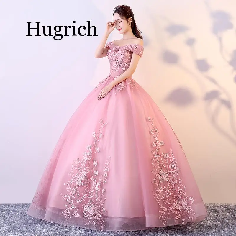 Красные платья для Quinceanera 2021 с открытыми плечами и аппликацией из бисера