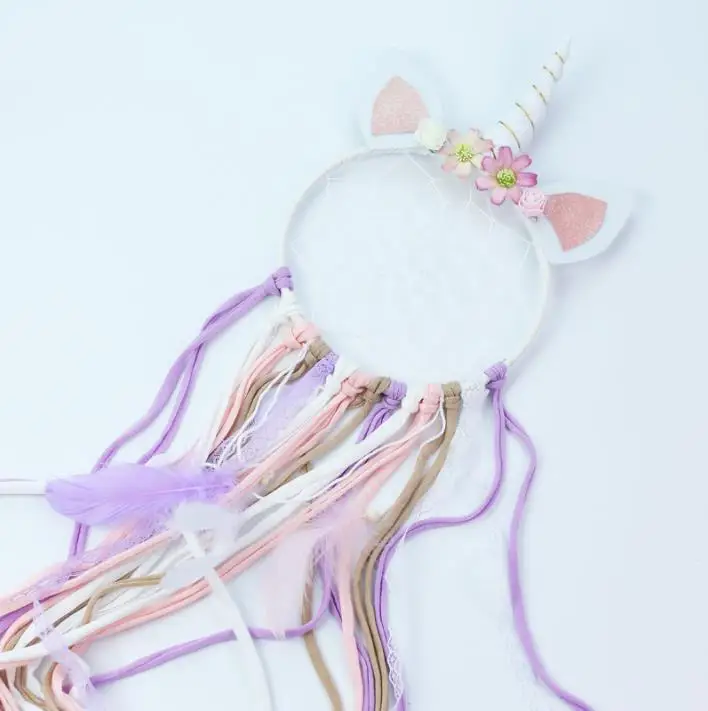 Единорог Ловец снов для девочек комната декоративная стена детского сада