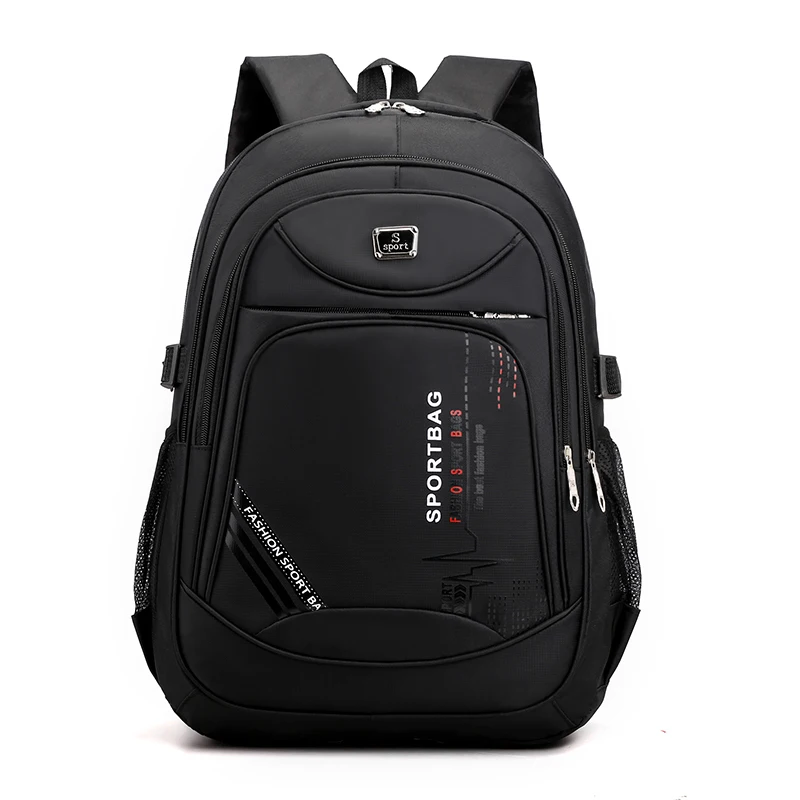 Фото Модный большой мужской рюкзак 2021 для ноутбука школьная сумка