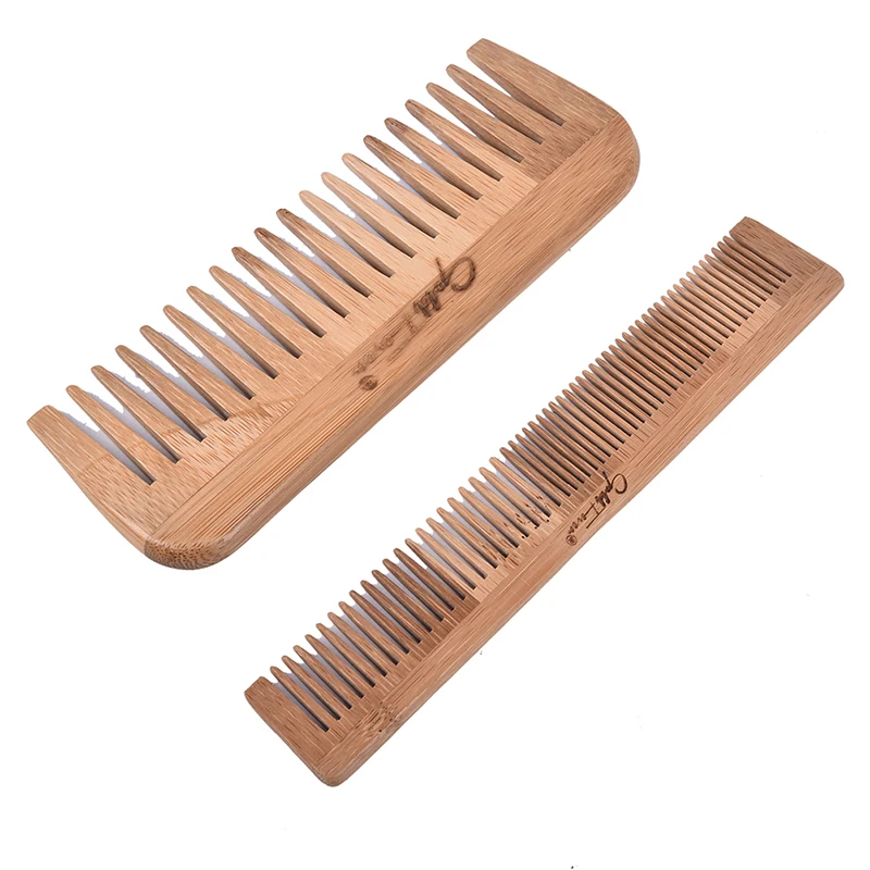 Лопастная щетка рабочая расческа Антистатическая натуральная деревянная