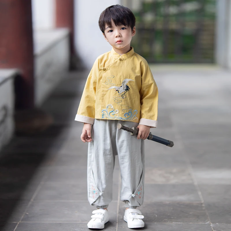 Восточный Костюм Дианы Принс детей в традиционном китайском стиле Тан костюм