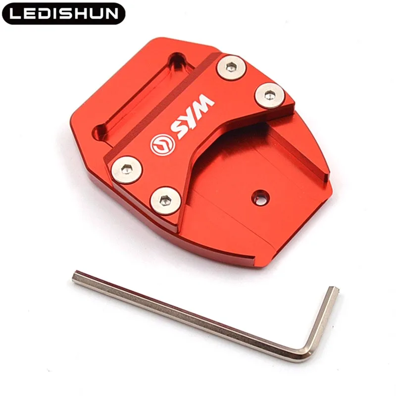 Алюминиевая боковая подставка с ЧПУ для мотоцикла увеличительная пластина SYM