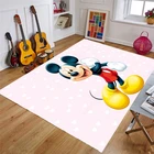 Disney с Микки Маусом и Минни Маус комплект детский игровой коврик 80x160 см дети нескользящий ковер для ползания ковры гостиная украшения подарок