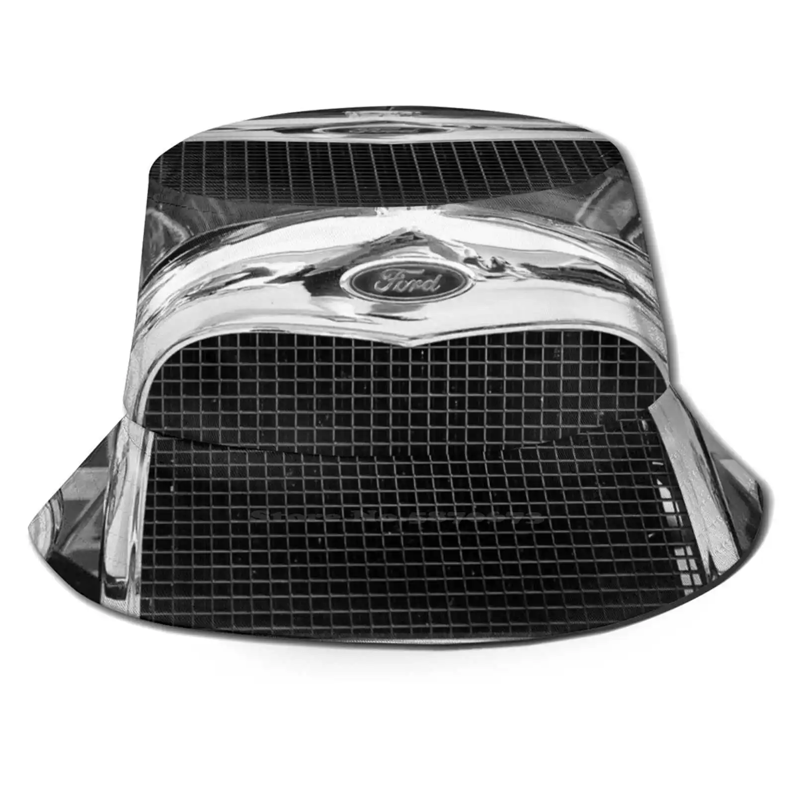 

Vintage Grill Causal Cap Buckets Hat Grill Car Transport Headlights Old Car Monochrome Black And White Label