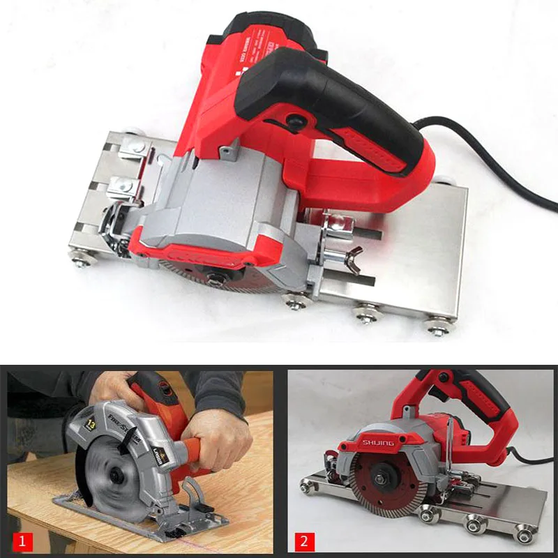 

Electric Circular Saw Linear Guide Assist Tool Cutting Machine Parallel Guide Bricklayer Ceramic Tile Fast Clear Gap Tool