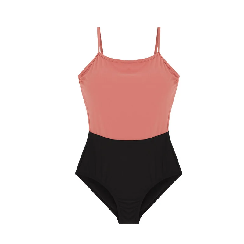 Корейский стиль цельный купальник женский однотонный пуш-ап высокое качество