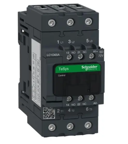 LC1D65ASD новая модель LC1D65AEHE Контактор TeSys D 3P 65A AC-3 катушка до 440 В 48-130 В ACDC EverLink (art.: 3920cb2397ff8) - 3920cb2397ff8