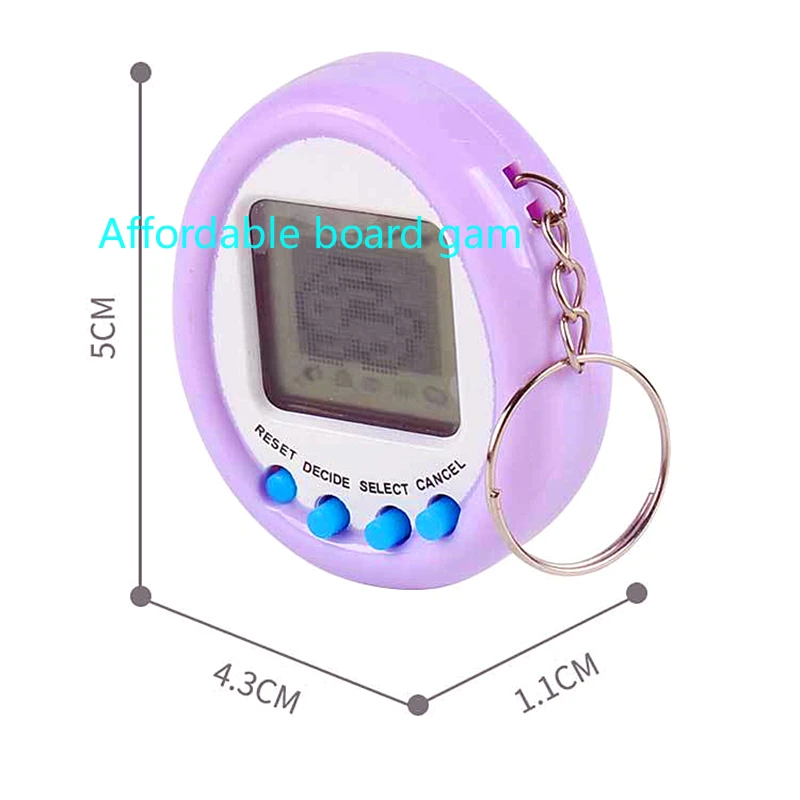 

1PCs Tamagotchi Electronic Pets Gift Keyring Pets Toys Gift Christmas Educational Funny 90S Nostalgic Virtual Cyber Pet Toy