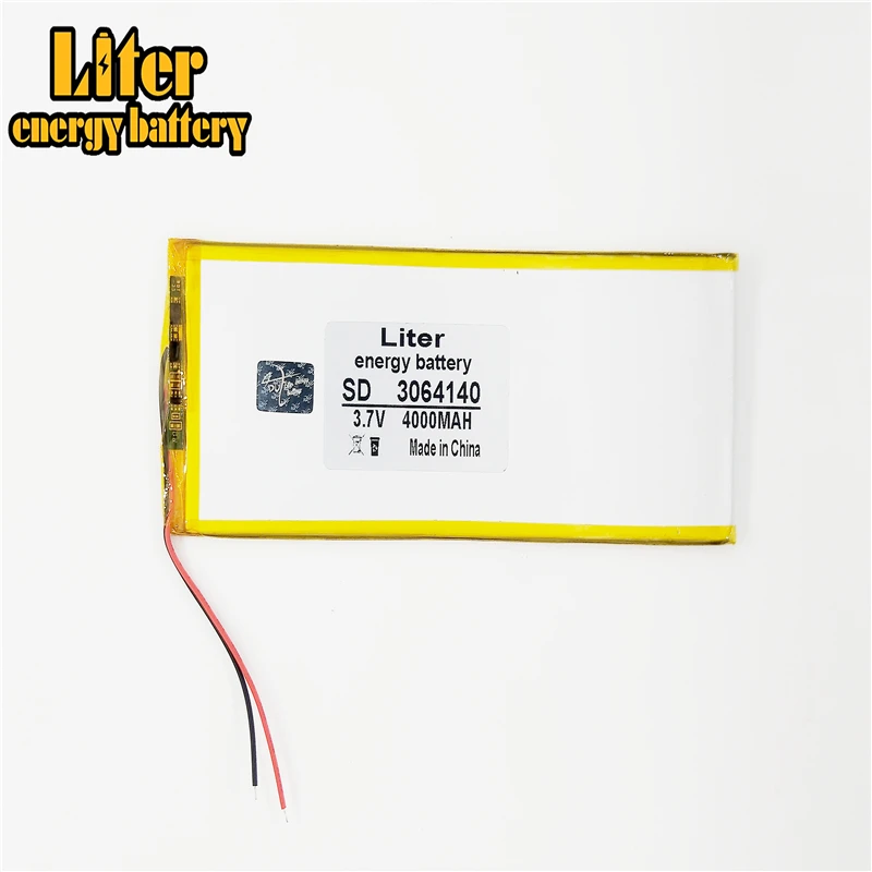 

lithium polymer battery 3064140 3.7V 4000MAH 3065140 mobile power Tablet PC DIY