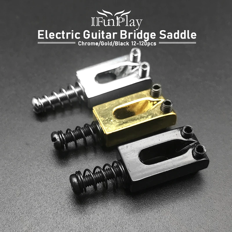 12 шт./120 шт. гитара тремоло нижний порожек металлическая плоская седла для ST