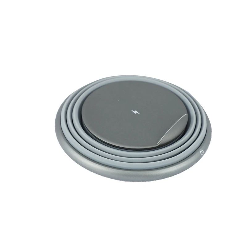 Led Light Foldable 10W Qi Wireless Charger For Iphone X XS Max XR 8 Plus Holder With | Электроника