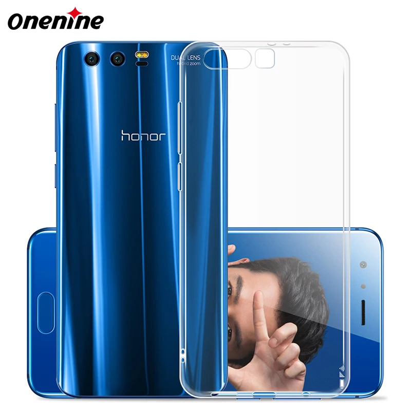 Мягкий чехол из ТПУ для Huawei Honor 9/9i/Lite прозрачный силиконовый задней панели